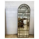 Decorative Metal Arched Top Mirror