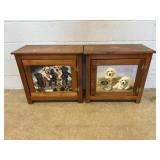 Pair Modern End Tables