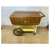 Hitchcock style Tea Cart