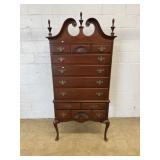 Mahogany Queen Anne Style Highboy