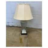 Glazed Ceramic Pierced Table Lamp