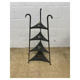 4-tier Tapered Metal Display Stand