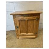 Contemporary Ice Box End Table