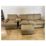 Temple Sofa, Chair & Ottoman