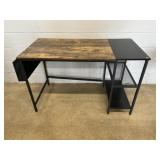 Contemporary Desk w/ Metal Frame