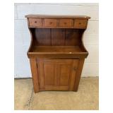 Vtg. Refinished Dry Sink