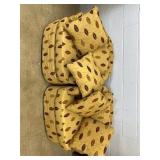 (2) Upholstered Leaf Decor. Chairs