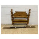 Single Headboard and Footboard.