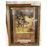 Norman Heisey Framed Calendar