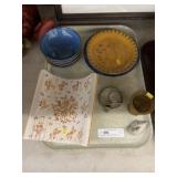 Decorative Porcelain w/ Transferware Plate