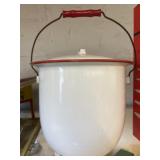 Enamelware Chamber Pot
