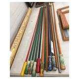 Grouping of  Vintage Carnival Canes