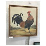 Framed Print of Rooster