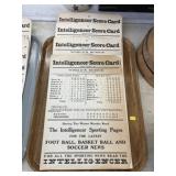 1915 World Series Score Cards
