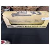 Stanley Mitre Box with Saw