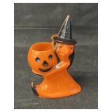Vintage Halloween Candy Container