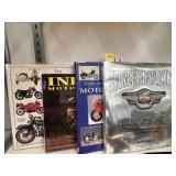 (4) Motorcycle Reference Books