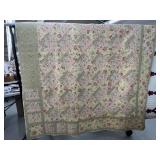 Cont. Floral Pattern Quilt