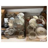 (5) Boxes of Serving Dishes and Cookware