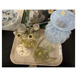 Opalescent Vase, Beer Steins, Brasswares