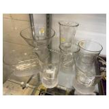 Asst. of Frosted and Pattern Glass