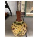 Jeff White Redware Bottle