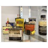 Grouping of  Vintage Oil Cans
