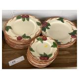 Grouping of Fransican Dinnerware