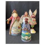 (3) Jim Shore Figurines