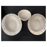 (3) Pieces of Longaberger Pottery