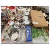 Chinaware and Depression Glass