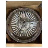 New Old Stock Chrome-Plated Hubcaps