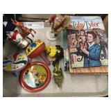 Tin Litho Noisemaker, Vtg. Christmas Decor, etc.