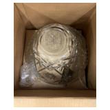 Pattern Glass Punch Bowl