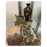 Grouping of Cloisonne and Oriental Decorative
