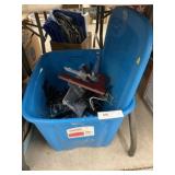 Storage Tote w/ Plate Racks