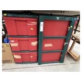 (2) Plastic Organizers