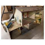 Tin Litho Dollhouse