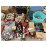 Christmas Ornaments and Decor w/ Asst. Toys