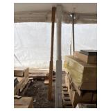 (2) Wooden Porch Posts