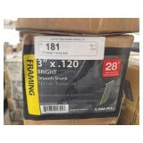 3" 28 Gauge Framing Nails