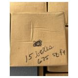 675 Sq. Ft. of Blue Vinyl Floor Tiles