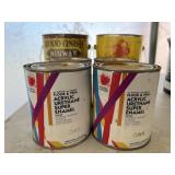 Oak and Assorted Wood Stains