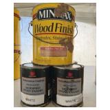 White Epoxy Enamel and 1 Gallon of Wood Stain