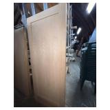 (2) Oak Door Slabs