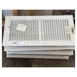 (6) 14" x 16" Wall Registers