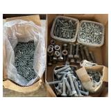 Metal Screw Dowels, Carriage Bolts, Nuts