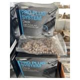 (3) Boxes of 2-3/4" Deck Screws and Plugs