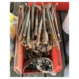 8" Bolts with Nuts and Washers