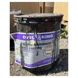 5 Gallons of Silver Fibered Roof Paint